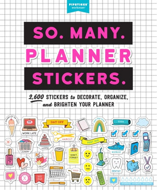 Supplemental image for 9781523508150 - So. Many. Planner Stickers.