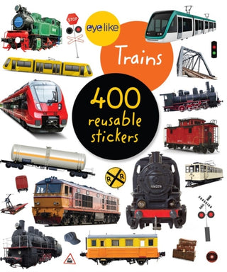 Supplemental image for 9781523511273 - Eyelike Stickers: Trains