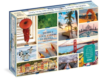 Cover image for 9781523515141 - 1,000 Places to See Before You Die 1,000-Piece Puzzle