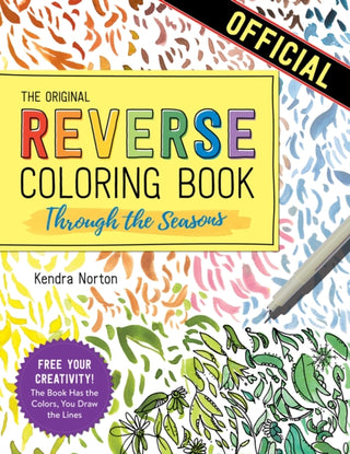 Cover image for 9781523515288 - The Reverse Coloring Book™: Through the Seasons