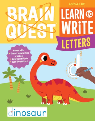 Cover image for 9781523516001 - Brain Quest Learn to Write: Letters