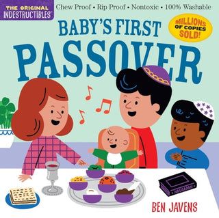 Cover image for 9781523517749 - Indestructibles: Baby’s First Passover