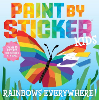 Supplemental image for 9781523517756 - Paint by Sticker Kids (Official): Rainbows Everywhere!