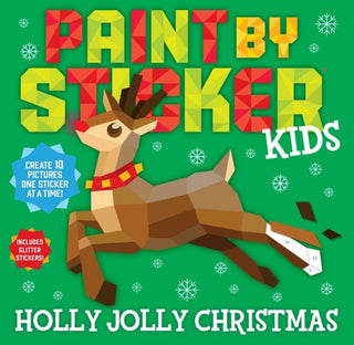 Cover image for 9781523518562 - Paint by Sticker Kids: Holly Jolly Christmas