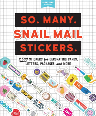 Cover image for 9781523518579 - So. Many. Snail Mail Stickers.