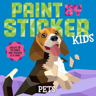 Supplemental image for 9781523519361 - Paint by Sticker Kids: Pets