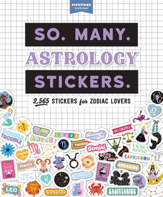 Cover image for 9781523520046 - So. Many. Astrology Stickers.