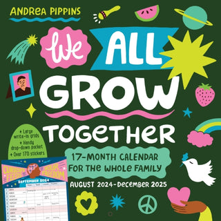 Cover image for 9781523520596 - We All Grow Together Wall Calendar 2025