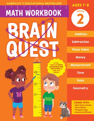 Cover image for 9781523524235 - Brain Quest Math Workbook: 2nd Grade