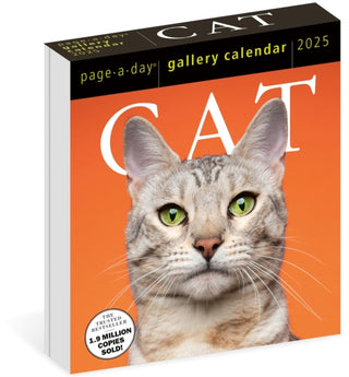 Cover image for 9781523524716 - Cat Page-A-Day® Gallery Calendar 2025