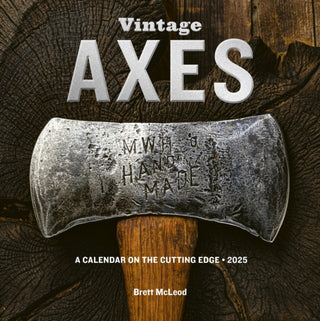 Cover image for 9781523525102 - Vintage Axes Wall Calendar 2025