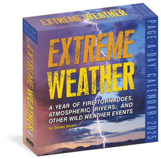 Cover image for 9781523525317 - Extreme Weather Page-A-Day® Calendar 2025