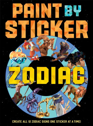 Cover image for 9781523525584 - Paint by Sticker (Official): Zodiac