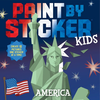 Cover image for 9781523529117 - Paint by Sticker Kids (Official): America