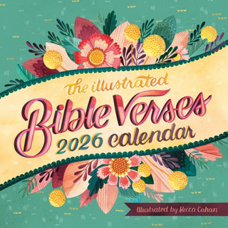Cover image for 9781523529162 - Illustrated Bible Verses Wall Calendar 2026