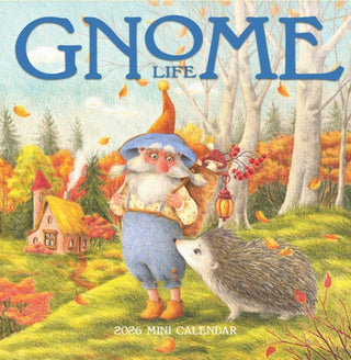 Cover image for 9781523529490 - Gnome Life Mini Wall Calendar 2026