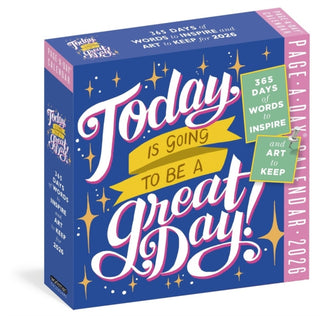Cover image for 9781523529506 - Today Is Going to Be a Great Day! Page-A-Day® Calendar 2026