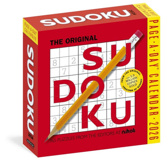 Cover image for 9781523529612 - Original Sudoku Page-A-Day® Calendar 2026