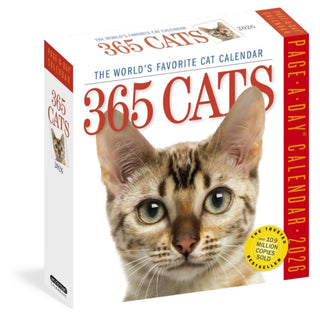 Cover image for 9781523529926 - 365 Cats Page-A-Day® Calendar 2026