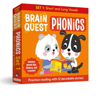 Cover image for 9781523530441 - Brain Quest Phonics Readers: Set 1