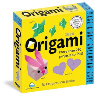 Cover image for 9781523530663 - Origami Page-A-Day® Calendar 2026