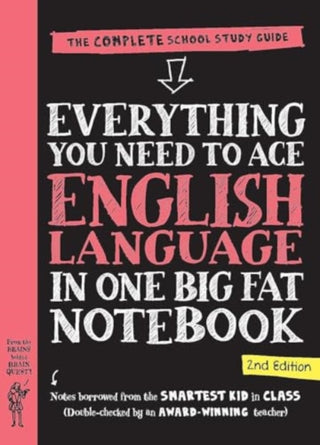 Cover image for 9781523530748 - Everything You Need to Ace English Language in One Big Fat Notebook, 2nd Edition (UK Edition)