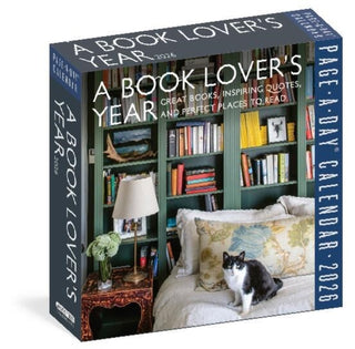 Cover image for 9781523530861 - A Book Lover's Year Page-A-Day® Calendar 2026