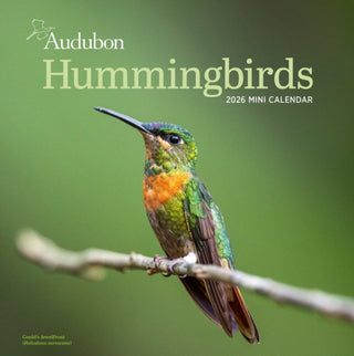 Cover image for 9781523531066 - Audubon Hummingbirds Mini Wall Calendar 2026