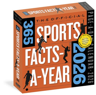 Cover image for 9781523531127 - Official 365 Sports Facts-A-Year Page-A-Day® Calendar 2026