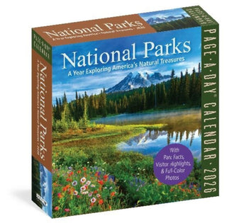 Cover image for 9781523531189 - National Parks Page-A-Day® Calendar 2026