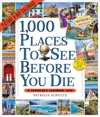 Cover image for 9781523531196 - 1,000 Places to See Before You Die Picture-A-Day® Wall Calendar 2026