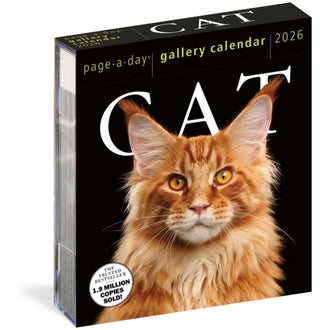 Cover image for 9781523531295 - Cat Page-A-Day® Gallery Calendar 2026