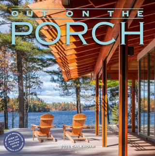 Cover image for 9781523531325 - Out on the Porch Wall Calendar 2026
