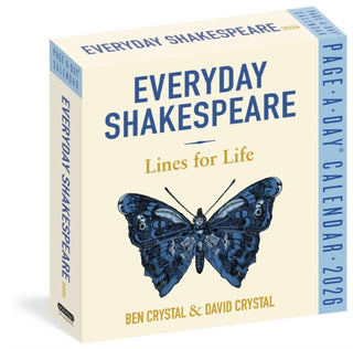 Cover image for 9781523531844 - Everyday Shakespeare: Lines for Life Page-A-Day® Calendar 2026