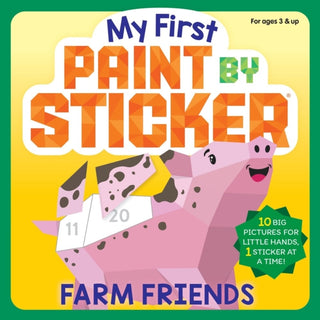 Cover image for 9781523532049 - My First Paint by Sticker: Farm Friends
