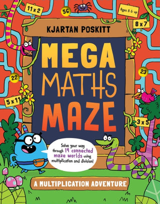 Cover image for 9781523532506 - Mega Maths Maze (UK Edition)