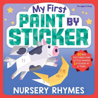 Cover image for 9781523532520 - My First Paint by Sticker: Nursery Rhymes