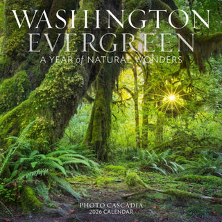 Cover image for 9781523532575 - Washington Evergreen Wall Calendar 2026