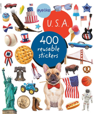 Cover image for 9781523533244 - Eyelike Stickers U.S.A.