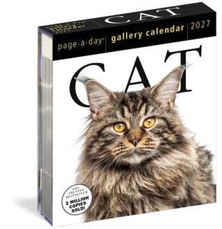 Cover image for 9781523534333 - Cat Page-A-Day® Gallery Calendar 2027