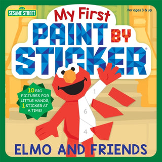 Cover image for 9781523536924 - My First Paint by Sticker: Elmo and Friends