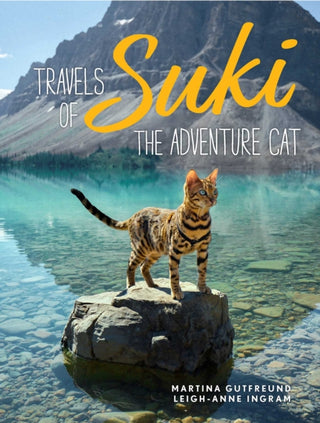 Cover image for 9781524855680 - Travels of Suki the Adventure Cat