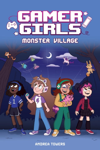 Cover image for 9781524876593 - Gamer Girls: Monster Village
