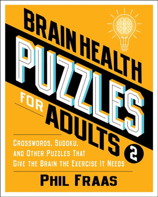 Cover image for 9781524880514 - Brain Health Puzzles for Adults 2