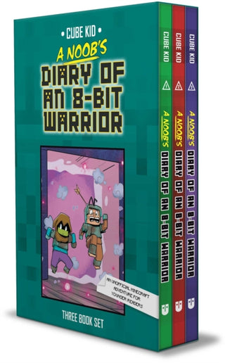 Supplemental image for 9781524886011 - A Noob's Diary of an 8-Bit Warrior Box Set