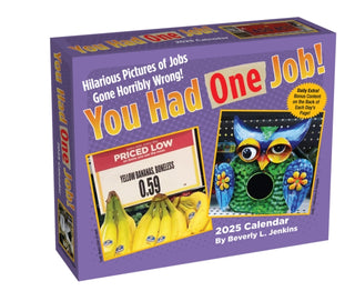 Cover image for 9781524889524 - You Had One Job 2025 Day-to-Day Calendar