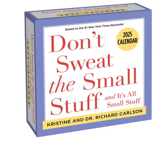 Cover image for 9781524889876 - Don't Sweat the Small Stuff 2025 Day-to-Day Calendar