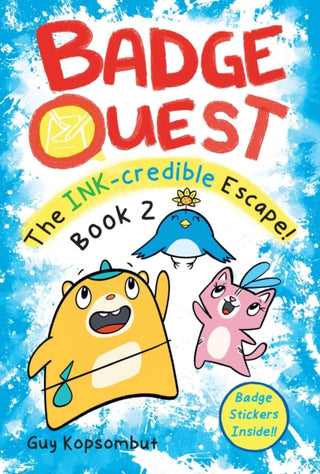 Cover image for 9781524892319 - Badge Quest: The Ink-Credible Escape!