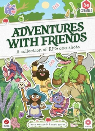 Cover image for 9781524892869 - Adventures with Friends