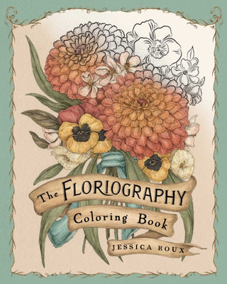 Cover image for 9781524893910 - Floriography Coloring Book